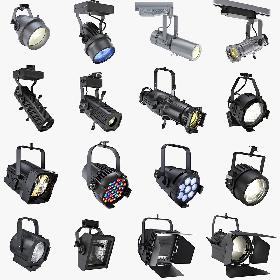 Collection of architectural lighting